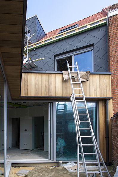 woning in aanbouw